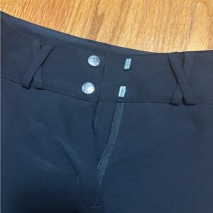 Black riding pants